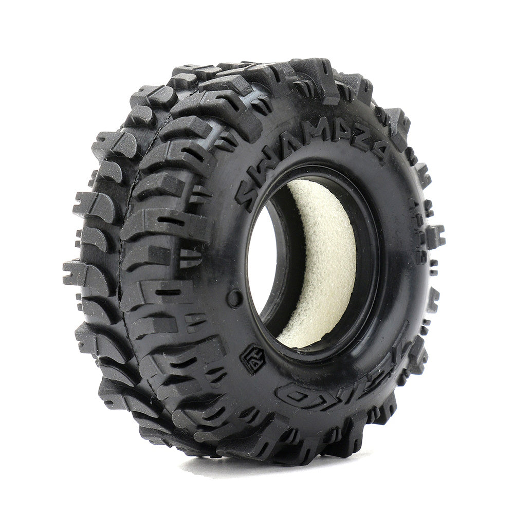 Powerhobby Swamp24 1.0” Micro Crawler Tires (2) FOR Traxxas TRX-4M