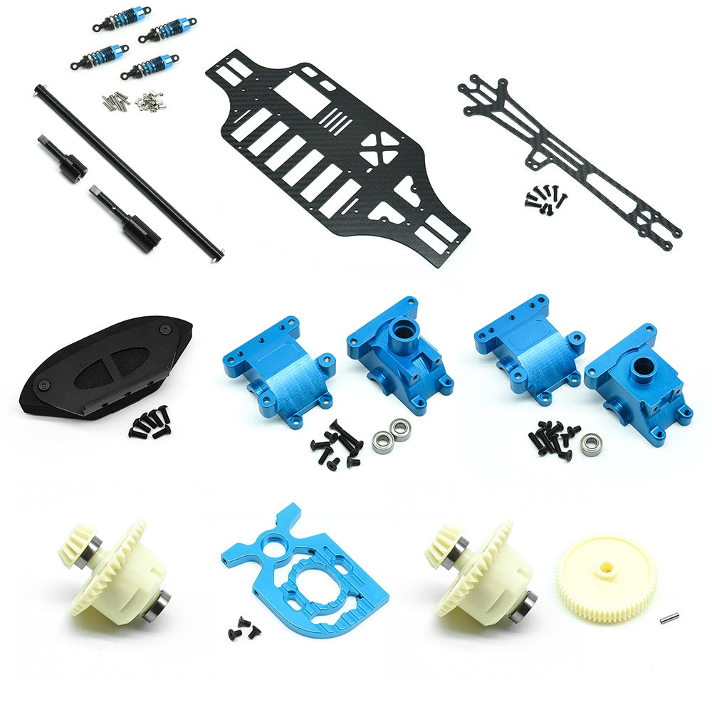 Powerhobby Aluminum Conversion Upgrade Kit B Tamiya TT01