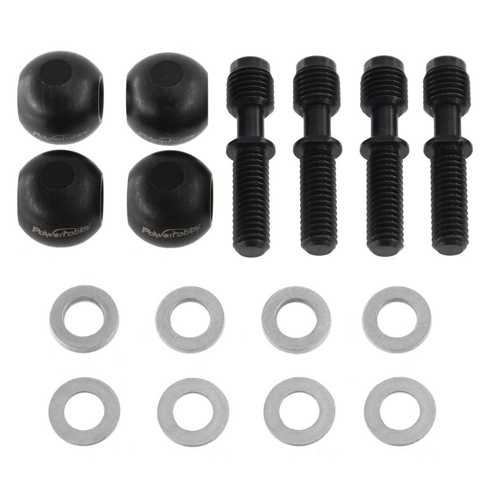 Powerhobby Steering Pivot Ball Set Hobao VTE2 2.0 - PowerHobby