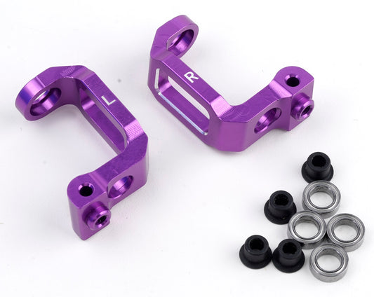 Powerhobby Aluminum Front C-Hub Purple Hpi RS4 Sport3 - PowerHobby