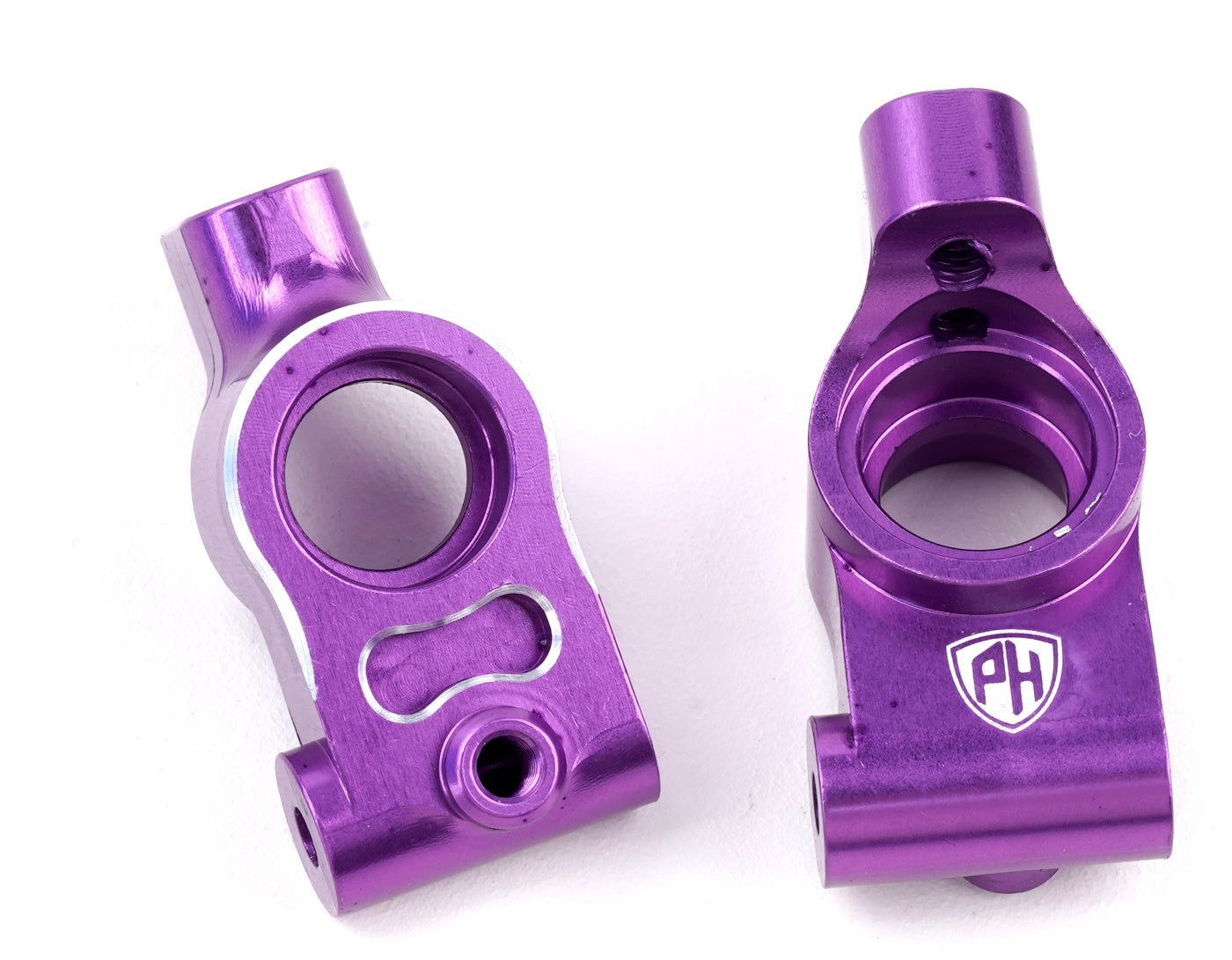 Powerhobby Aluminum Rear Hub Knuckle Arms Purple HPI RS4 Sport3 - PowerHobby