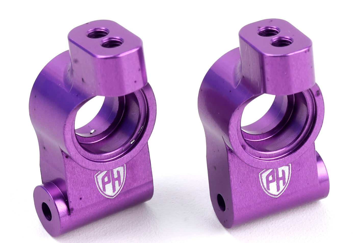 Powerhobby Aluminum Rear Hub Knuckle Arms Purple HPI RS4 Sport3 - PowerHobby