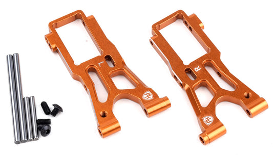 Powerhobby Aluminum Front Lower Arms Orange HPI RS4 Sport3 - PowerHobby