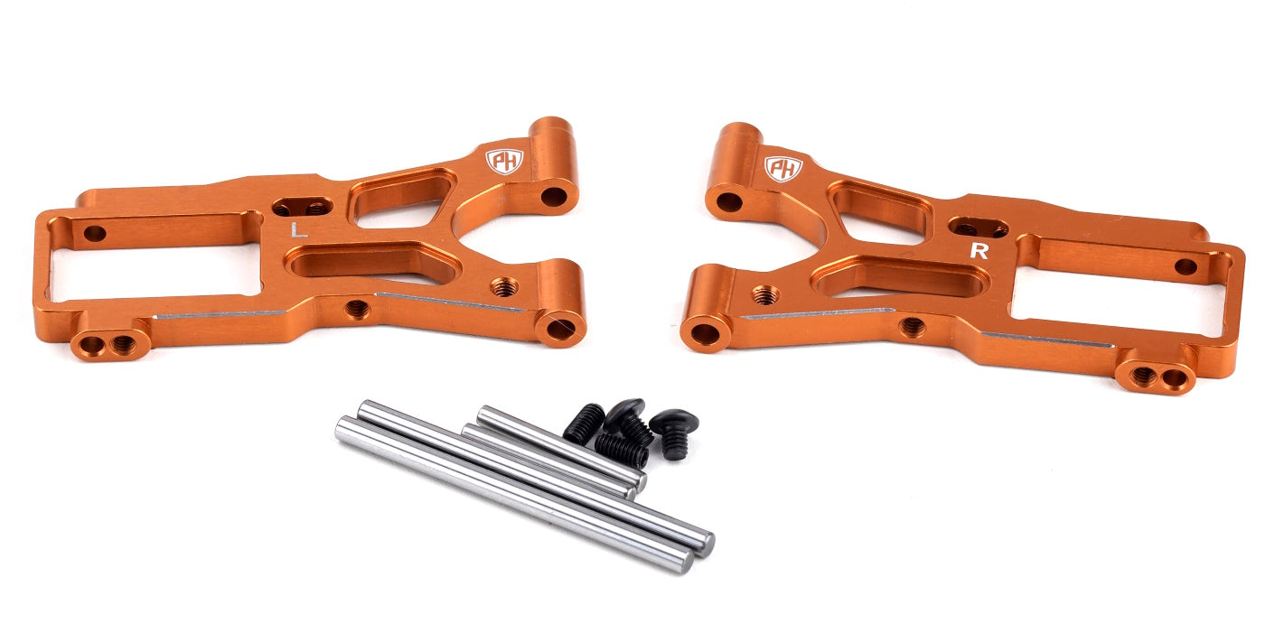 Powerhobby Aluminum Front Lower Arms Orange HPI RS4 Sport3 - PowerHobby