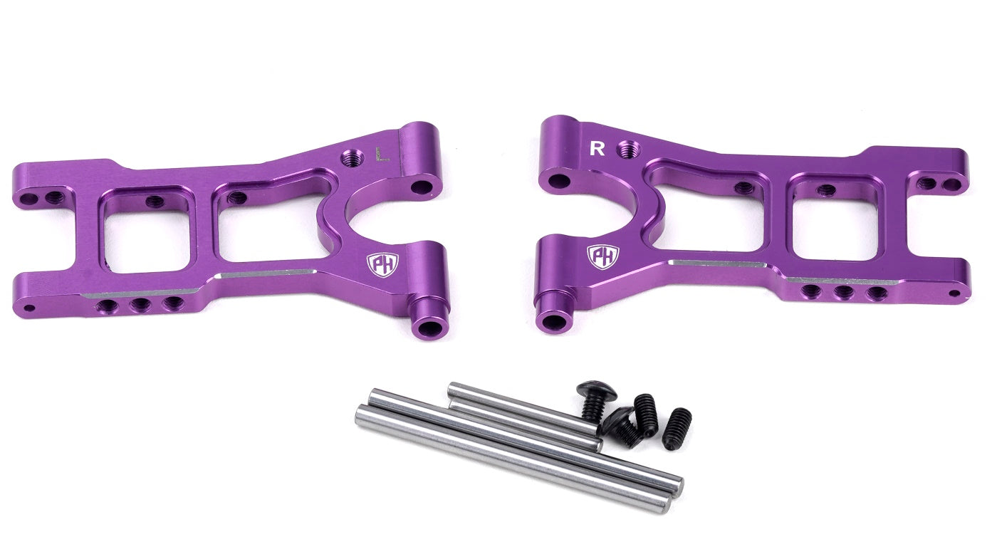 Powerhobby Aluminum Rear Lower Arms Purple HPI RS4 Sport3 - PowerHobby