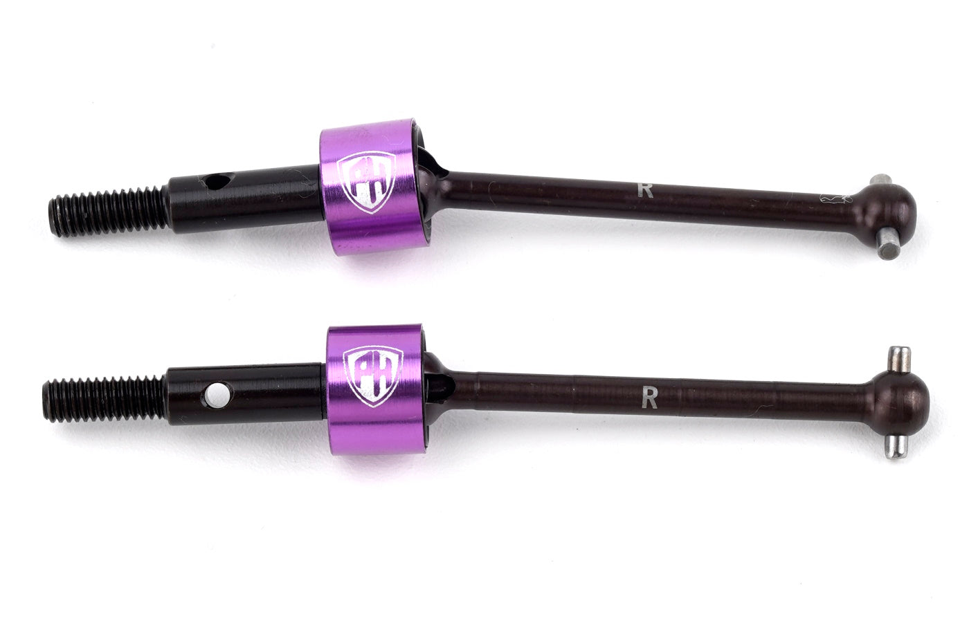 Powerhobby Steel Rear Drive Shafts CVD Purple HPI RS4 Sport3 - PowerHobby