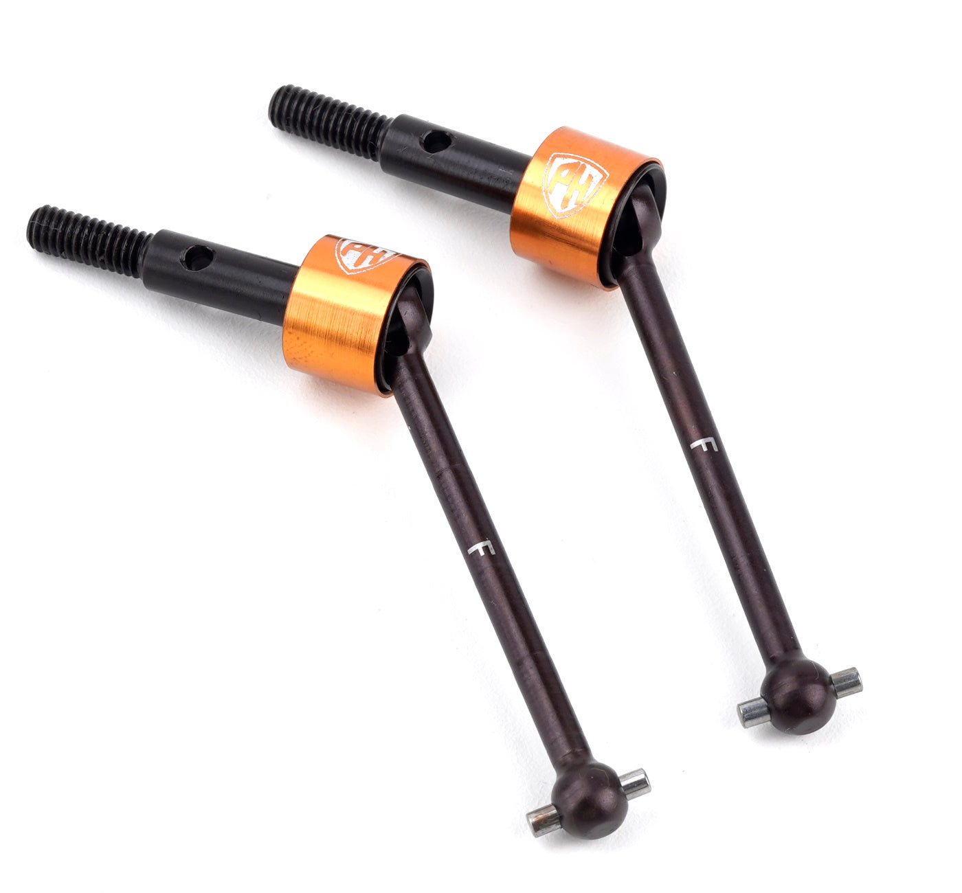 Powerhobby Steel Front Drive Shafts CVD Orange HPI RS4 Sport3 - PowerHobby