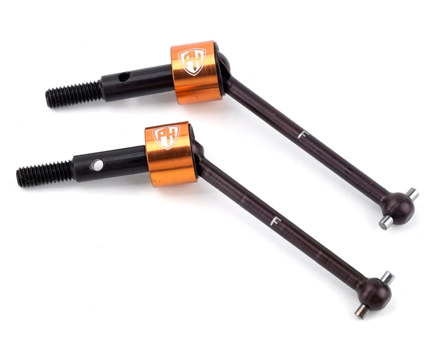 Powerhobby Steel Front Drive Shafts CVD Orange HPI RS4 Sport3 - PowerHobby