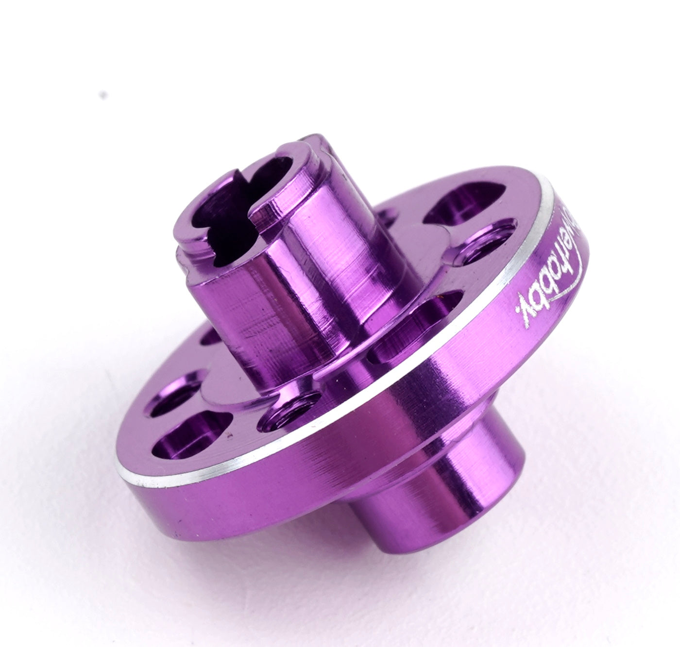 Powerhobby Aluminum Spur Gear Mount Purple Hpi RS4 Sport3 - PowerHobby