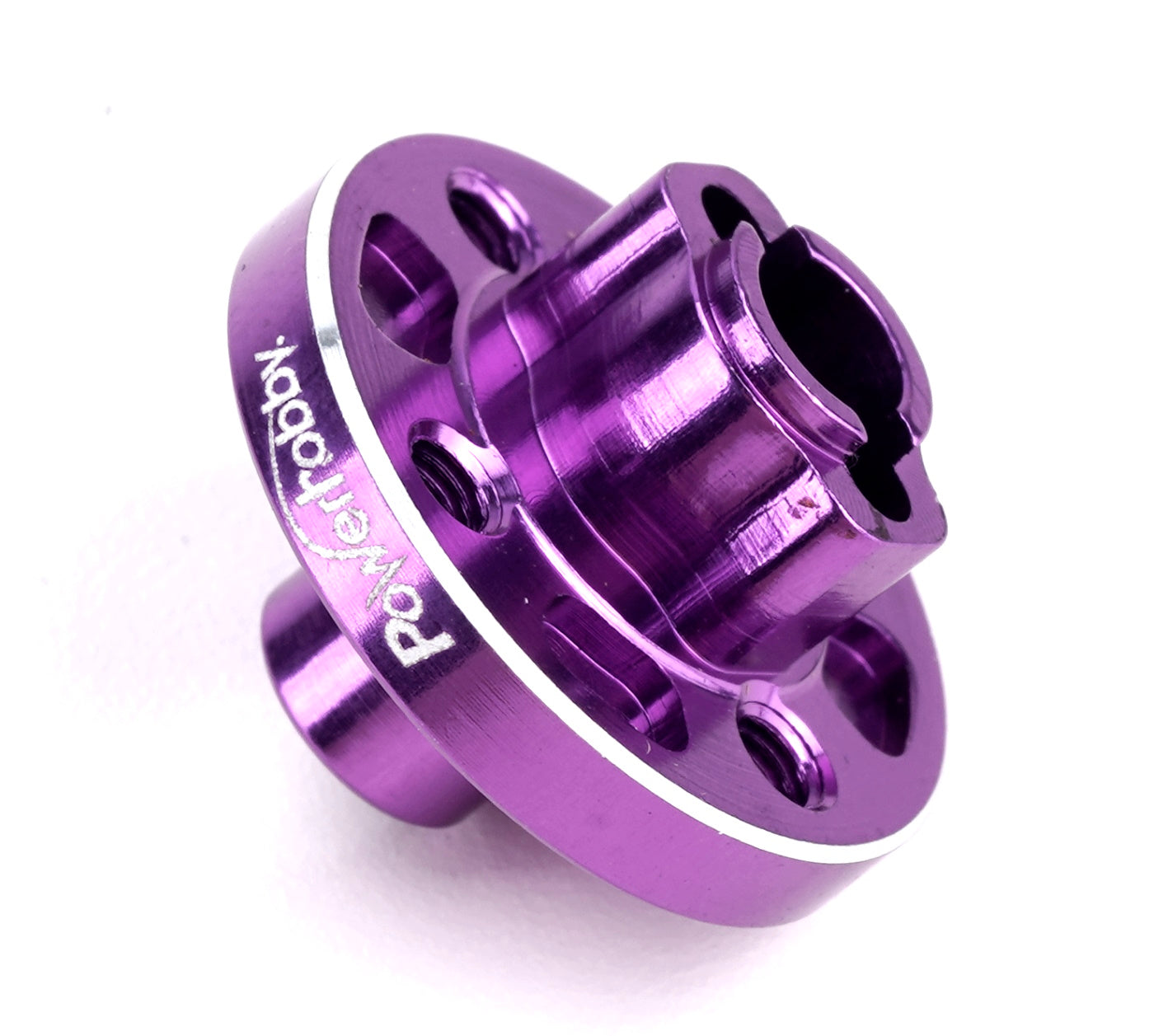 Powerhobby Aluminum Spur Gear Mount Purple Hpi RS4 Sport3 - PowerHobby