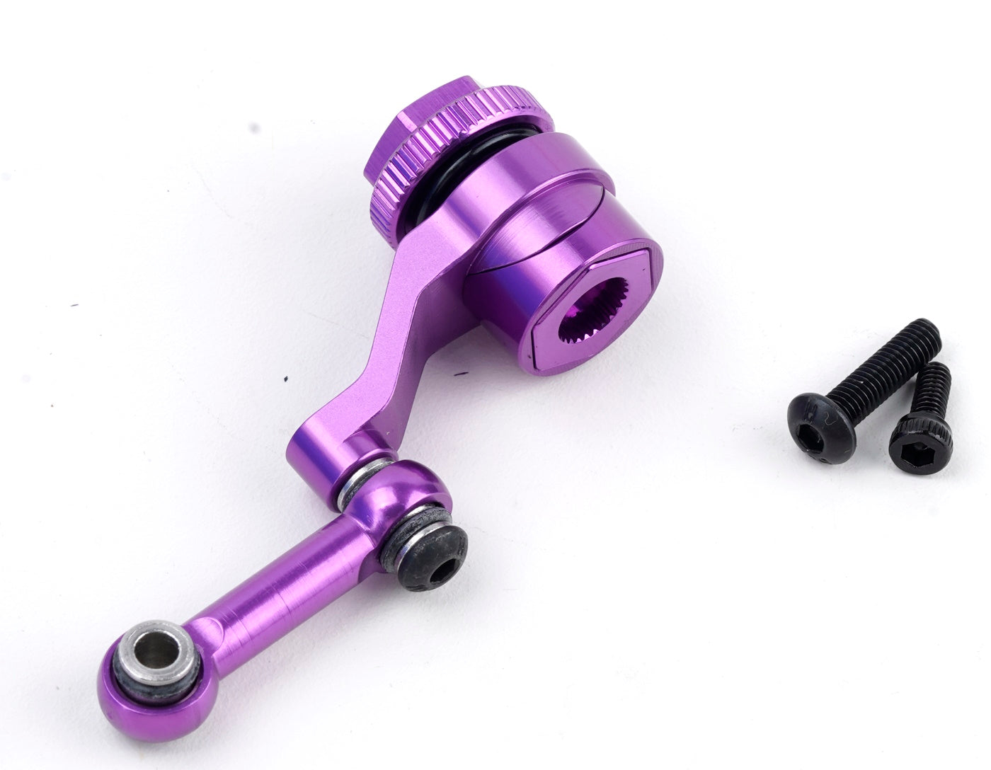 Powerhobby Aluminum Servo Saver Purple HPI RS4 Sport3 - PowerHobby