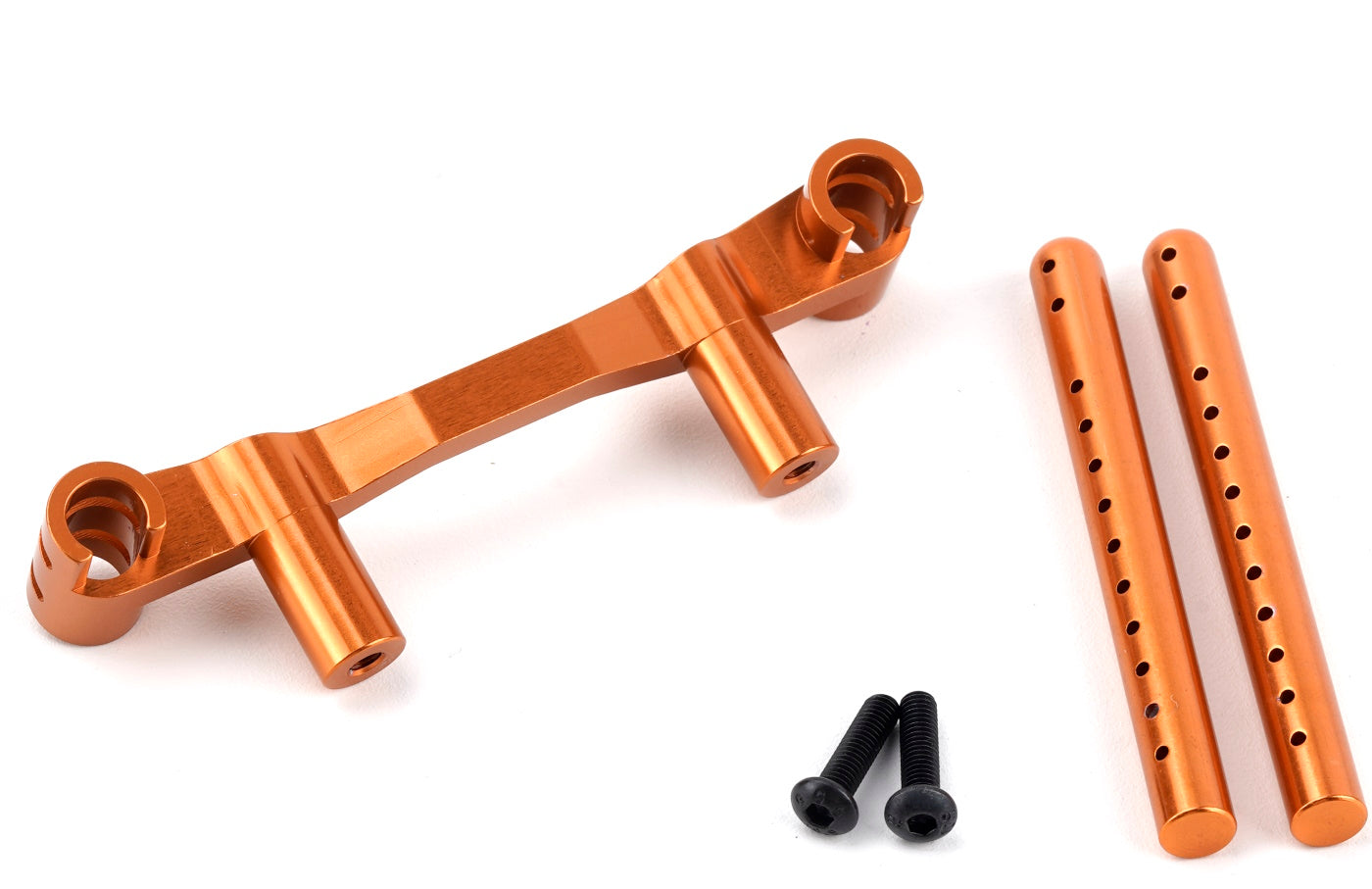 Powerhobby Aluminum Rear Body Post Mount Orange HPI RS4 Sport3 - PowerHobby