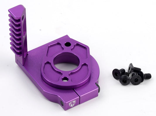 Powerhobby Aluminum Motor Heat Sink Mount Purple HPI RS4 Sport3 - PowerHobby