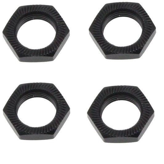 Powerhobby 17MM Serrated Wheel Nut Black - PowerHobby