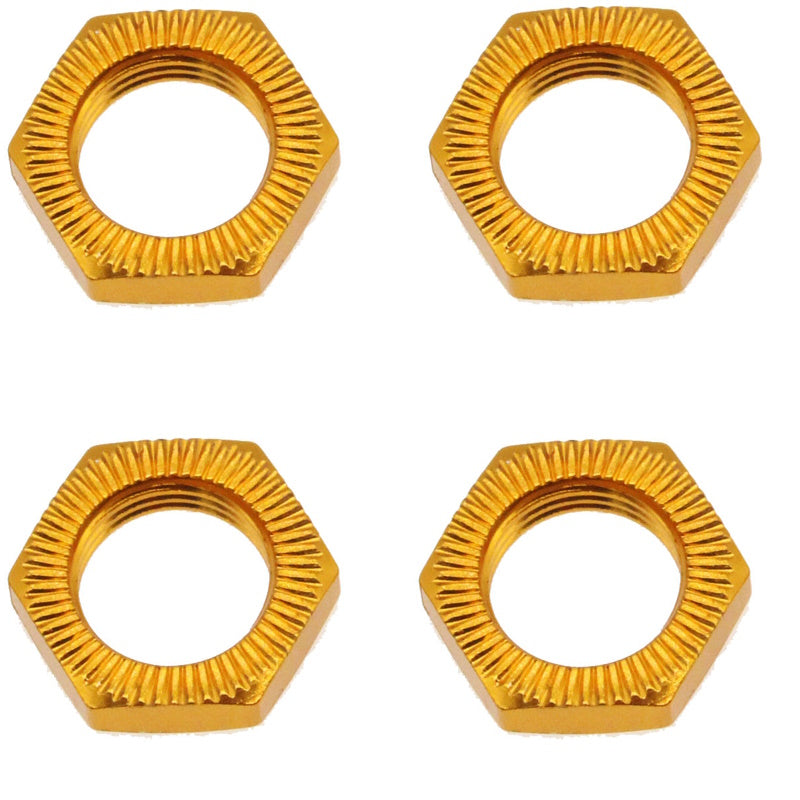 Powerhobby 17MM Serrated Wheel Nut Gold - PowerHobby