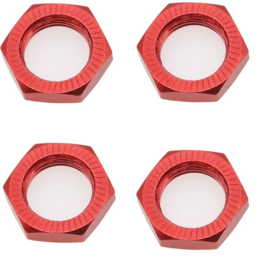 Powerhobby 17MM Serrated Wheel Nut Red - PowerHobby