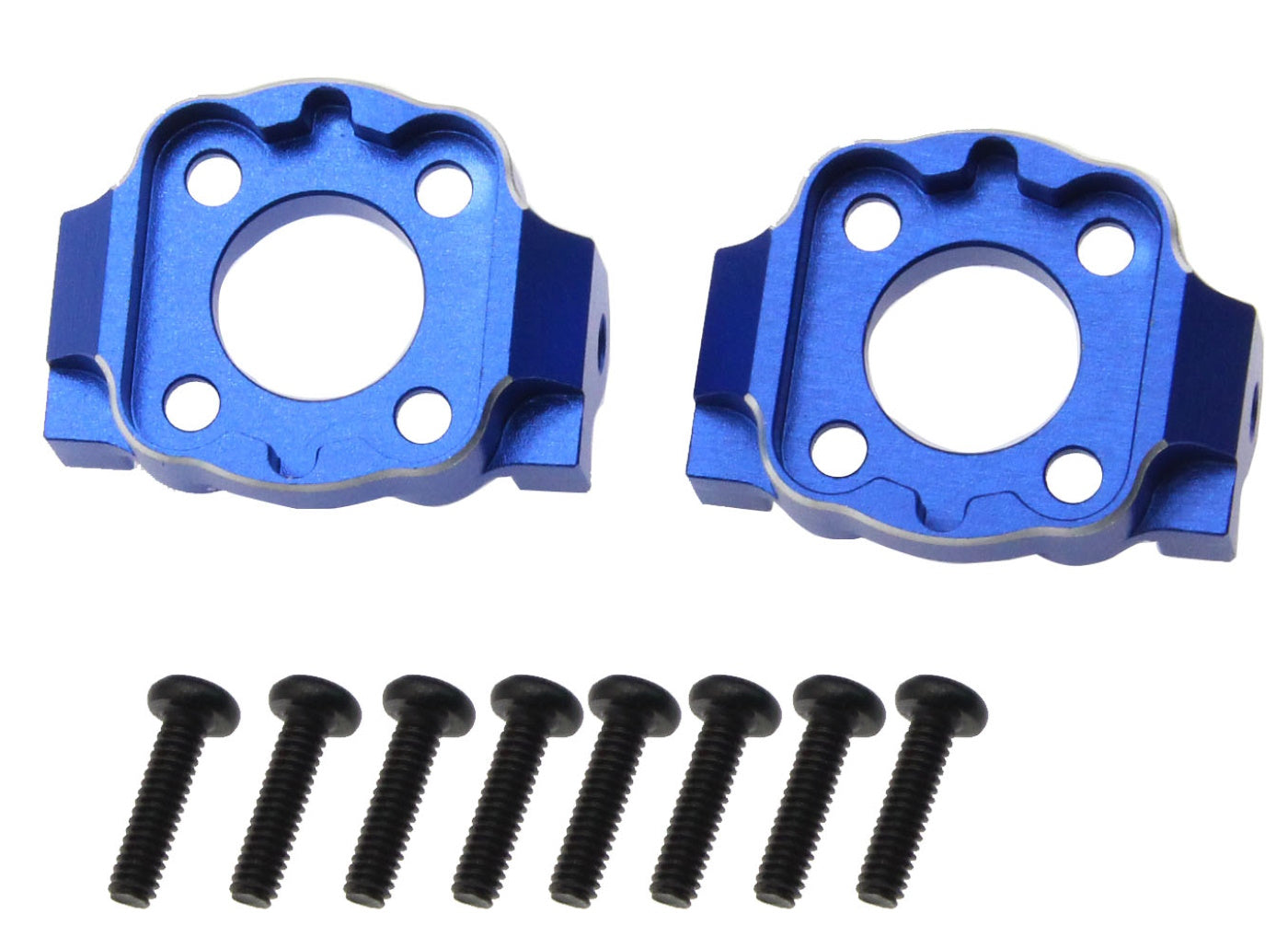 Powerhobby Aluminum Spindle Carrier Set 5deg Blue Losi Mini LMT