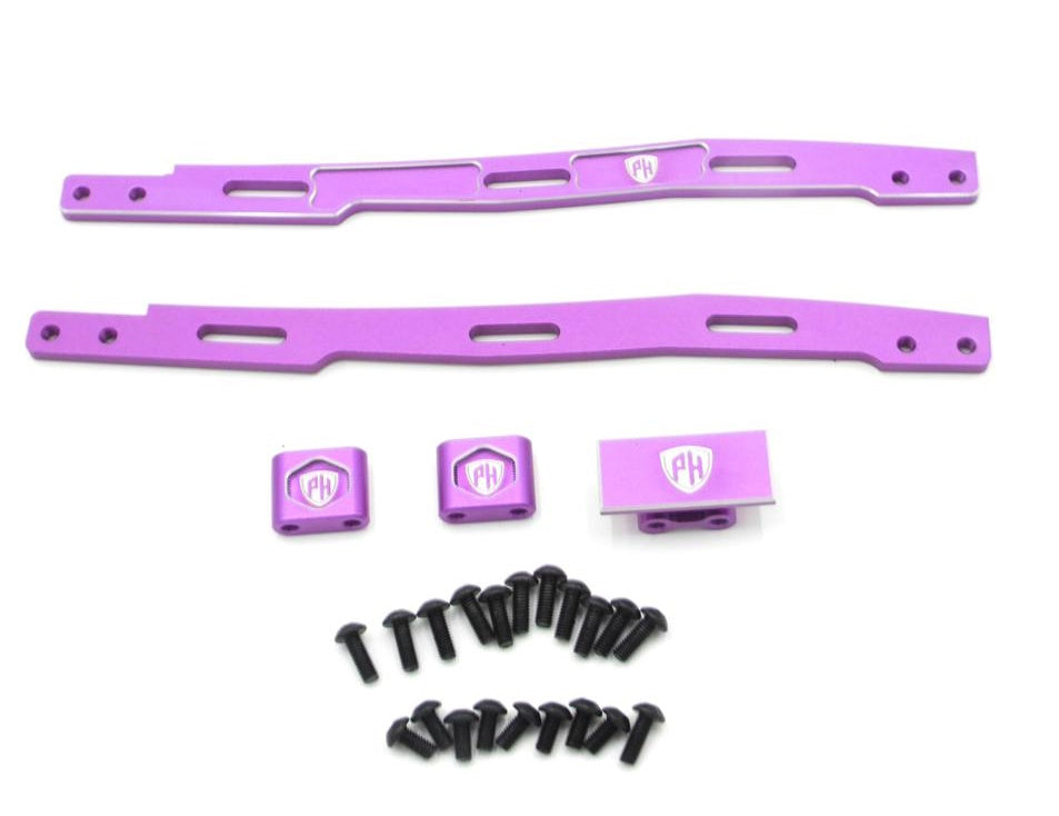 Powerhobby Aluminum Upper Deck Set Purple MST RMX 2.5