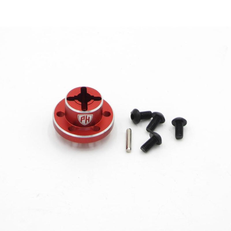 Powerhobby Aluminum Rear Gearbox Adapter Red MST RMX 2.5