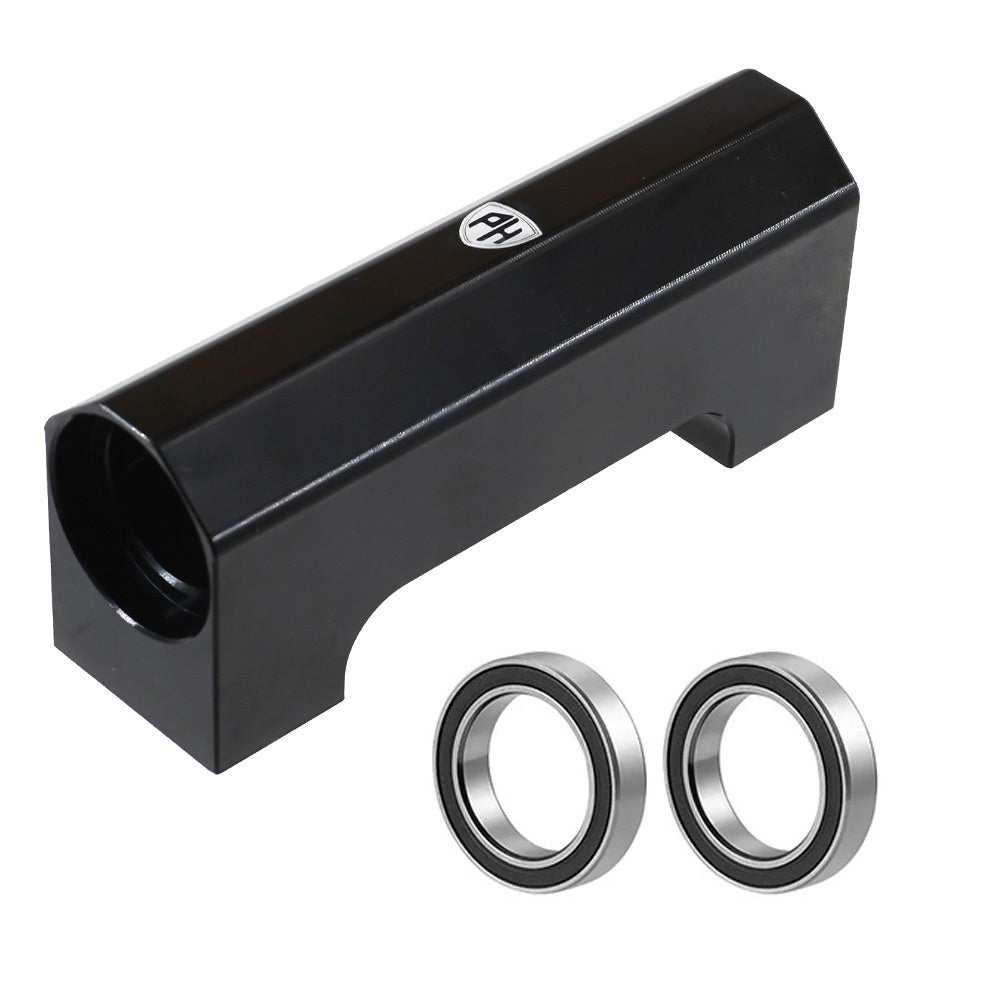 Powerhobby Aluminum Center Drive Shaft Bearing Support Mount Black FOR Traxxas X-Maxx