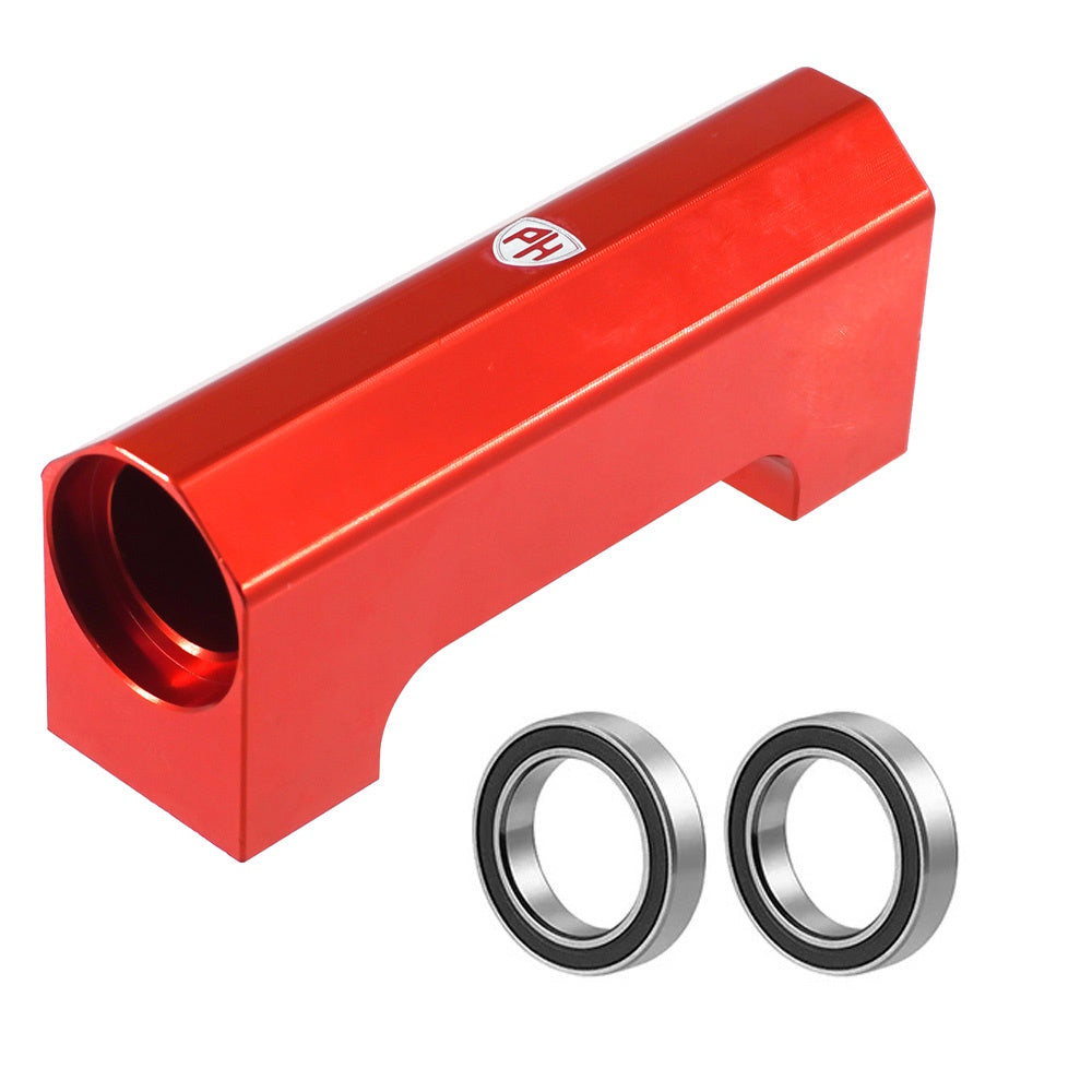 Powerhobby Aluminum Center Drive Shaft Bearing Support Mount Red FOR Traxxas X-Maxx