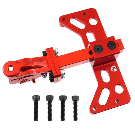 Powerhobby Rear Bumper with tow hook Trailer Red Axial SCX6