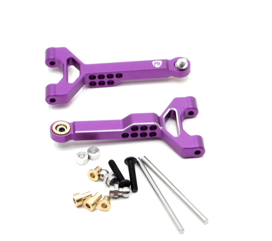 Powerhobby Aluminum Front Arms Purple MST RMX 2.5