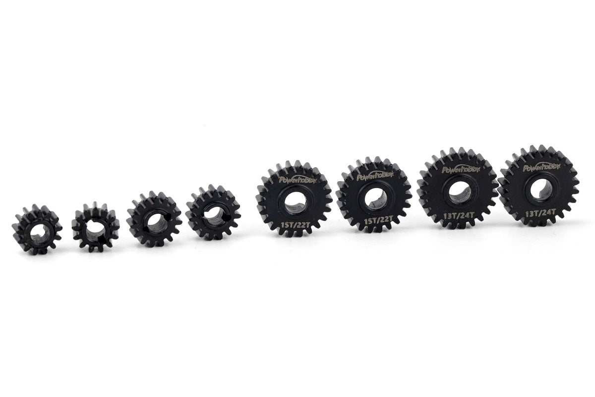 Powerhobby Chromely Steel overdrive Gears Redcat Ascent-18