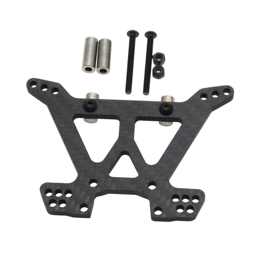 Powerhobby 4mm Carbon Fiber Rear Shock Tower FOR Traxxas Slash / Stampede 4x4