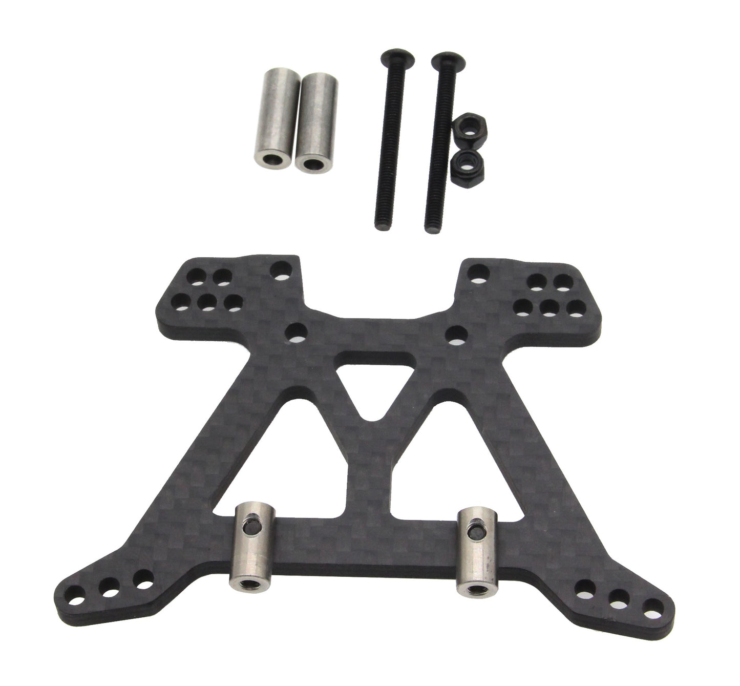 Powerhobby 4mm Carbon Fiber Rear Shock Tower FOR Traxxas Slash / Stampede 4x4