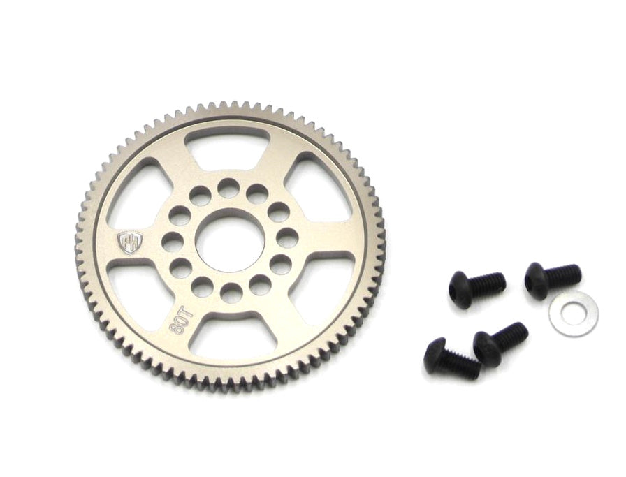 Powerhobby Aluminum Spur Gear 48P 80T MST RMX 2.5