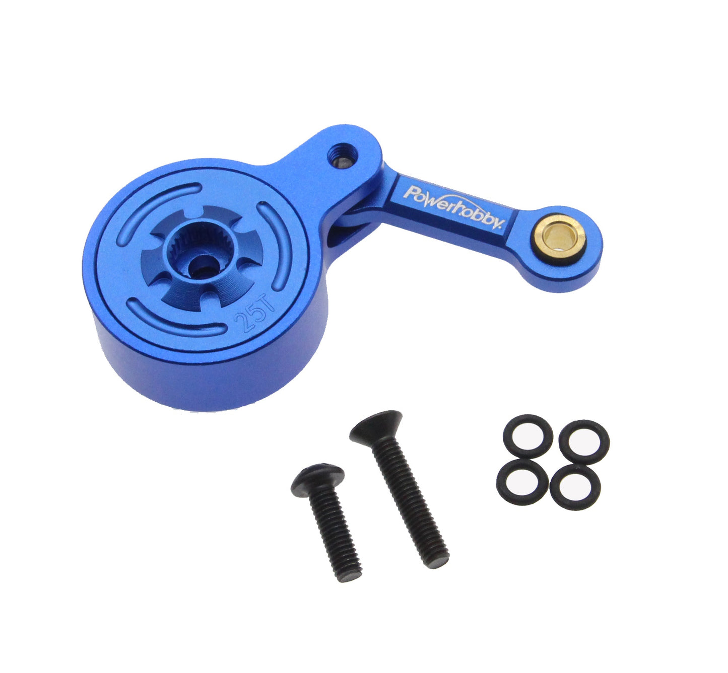 Powerhobby Aluminum 25T Servo Horn Blue Arrma 3S / 4S