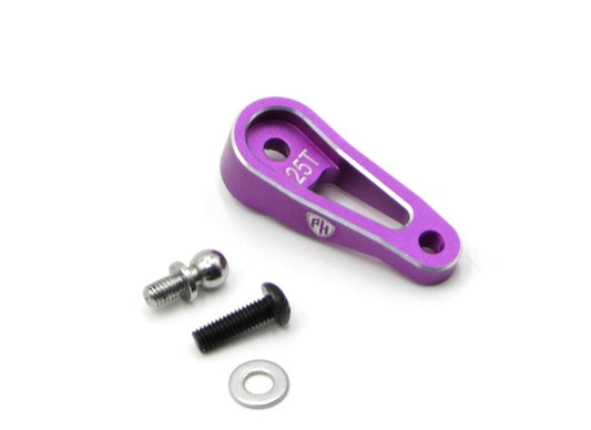 Powerhobby Aluminum 25T Servo Horn Purple MST RMX 2.5