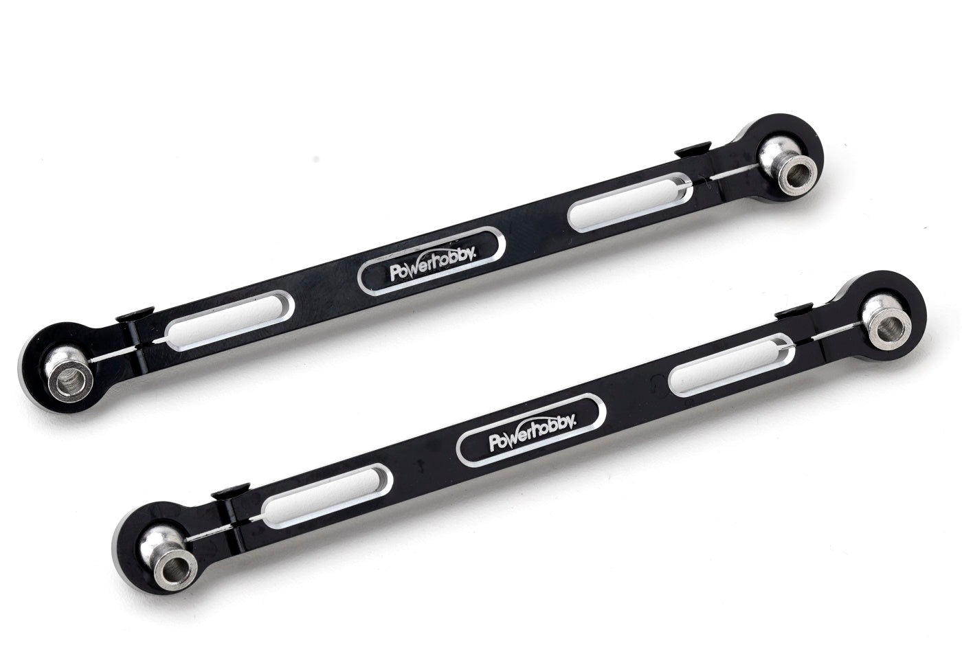 Powerhobby Aluminum Steering Turnbuckles Toe Links Black FOR Traxxas Maxx Slash