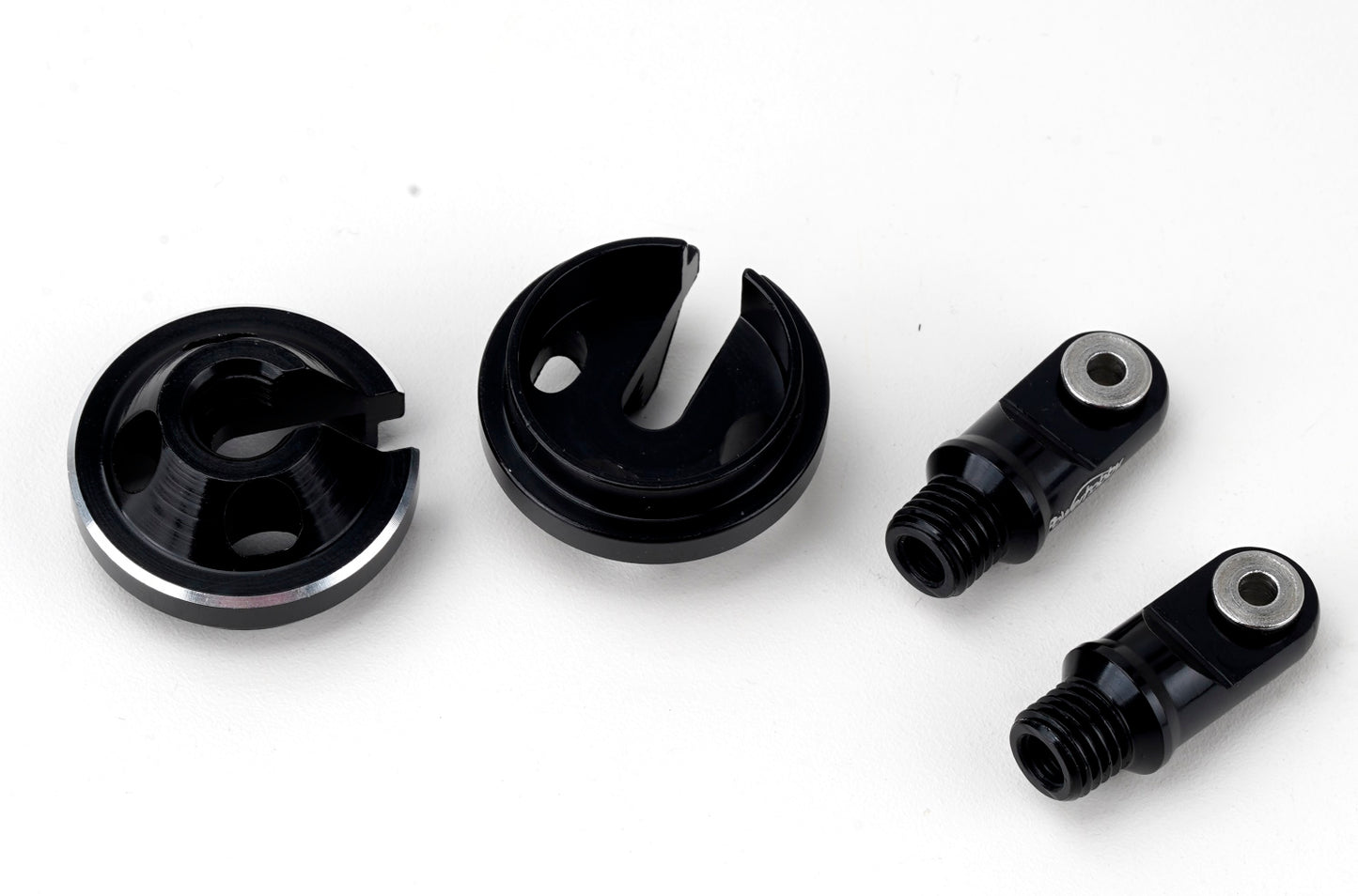 Powerhobby Aluminum Shock Ends Black FOR Traxxas Maxx Slash