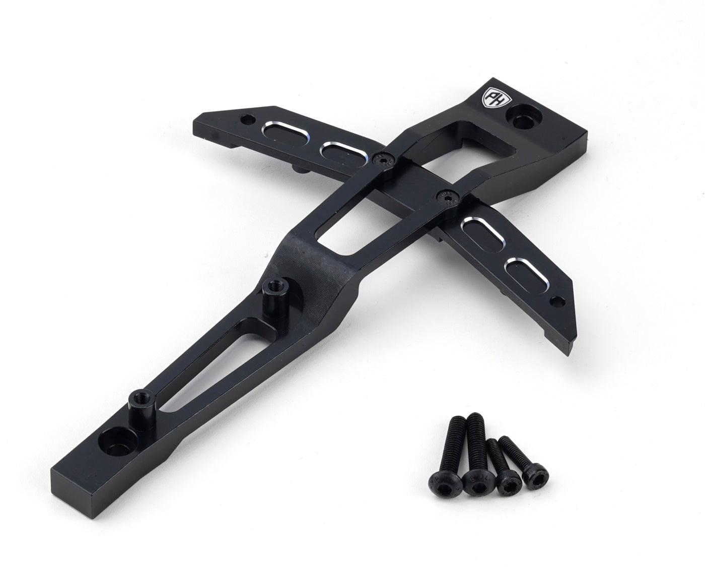 Powerhobby Aluminum Front Chassis Brace Black FOR Traxxas Maxx / Maxx Slash