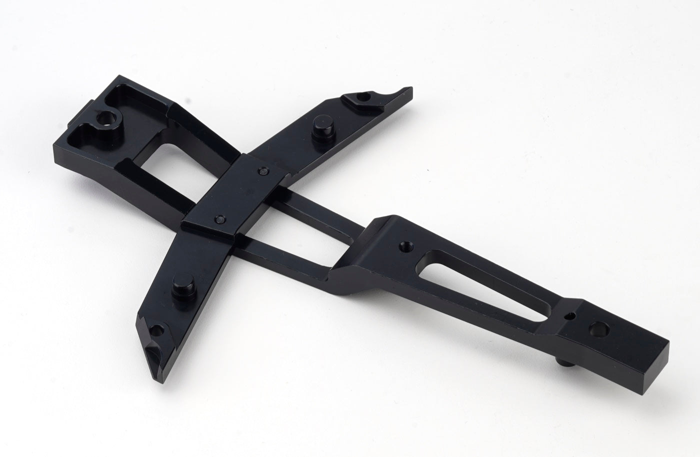 Powerhobby Aluminum Front Chassis Brace Black FOR Traxxas Maxx / Maxx Slash