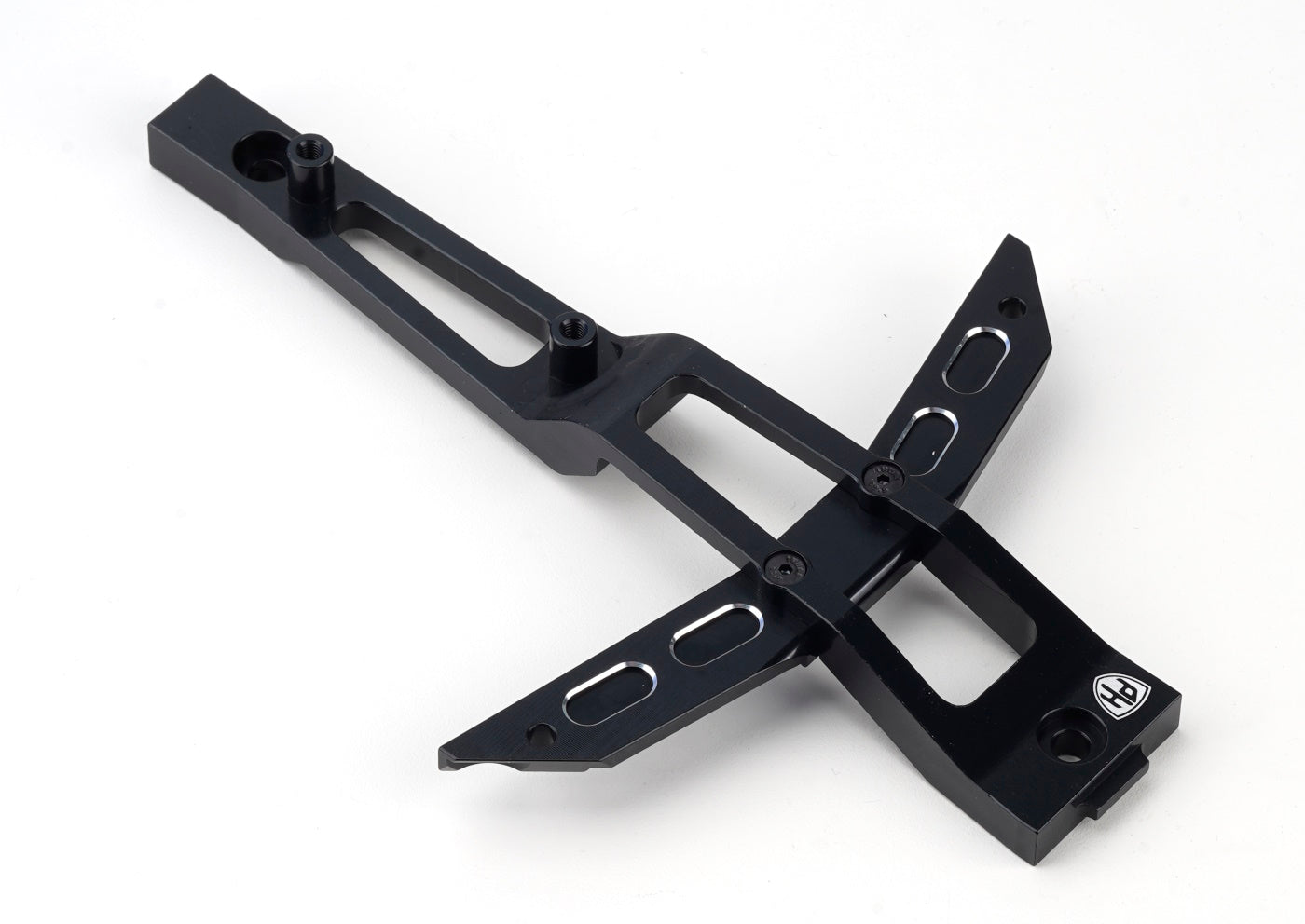 Powerhobby Aluminum Front Chassis Brace Black FOR Traxxas Maxx / Maxx Slash