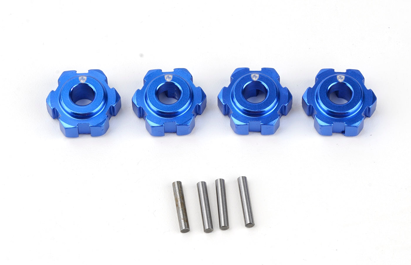 Powerhobby Aluminum Wheel Hubs Hex Blue FOR Traxxas Maxx Slash / Maxx