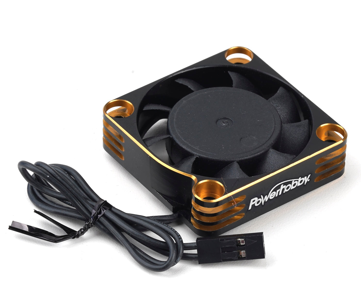 Powerhobby 40x40x10mm Tornado High Speed Aluminum RC Cooling Fan 40mm Gold 18000RPM