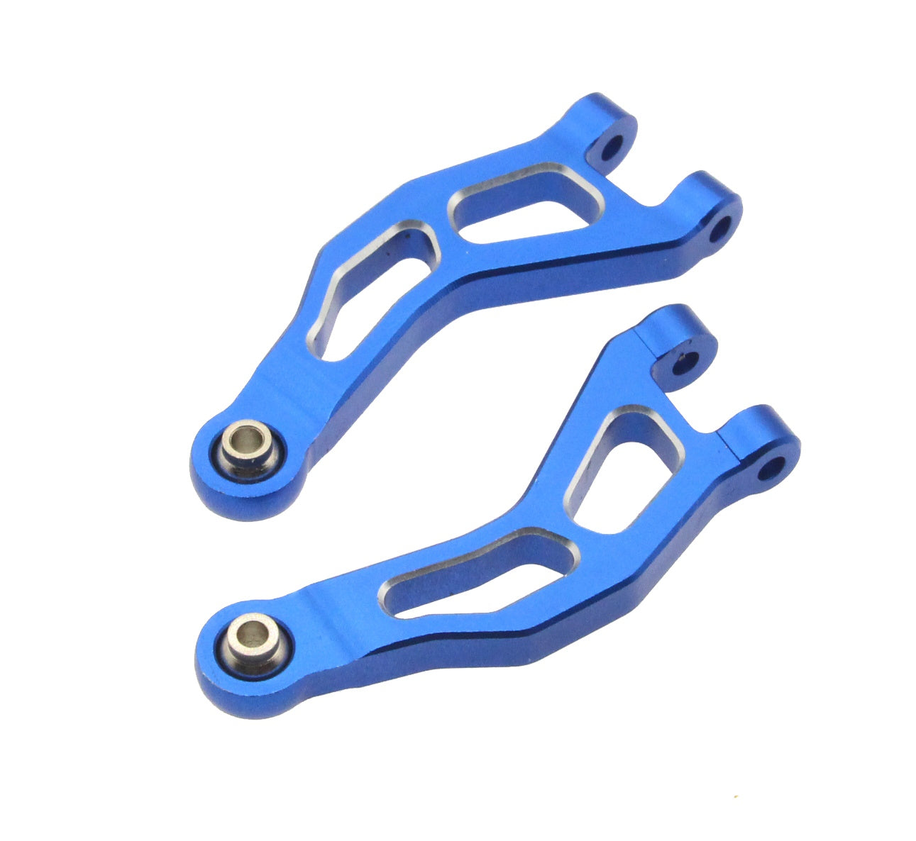 Powerhobby Aluminum Front Upper Arms Blue Arrma Mojave Grom / Losi Nascar