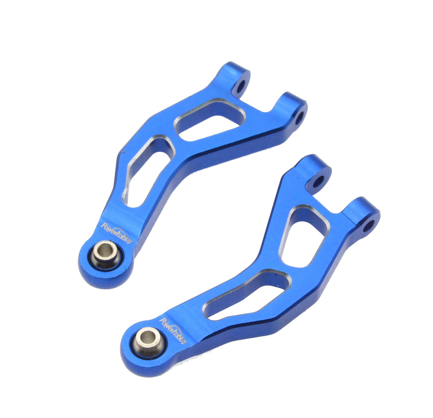 Powerhobby Aluminum Front Upper Arms Blue Arrma Mojave Grom / Losi Nascar