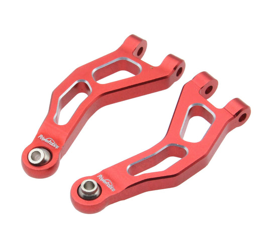 Powerhobby Aluminum Front Upper Arms Red Arrma Mojave Grom / Losi Nascar