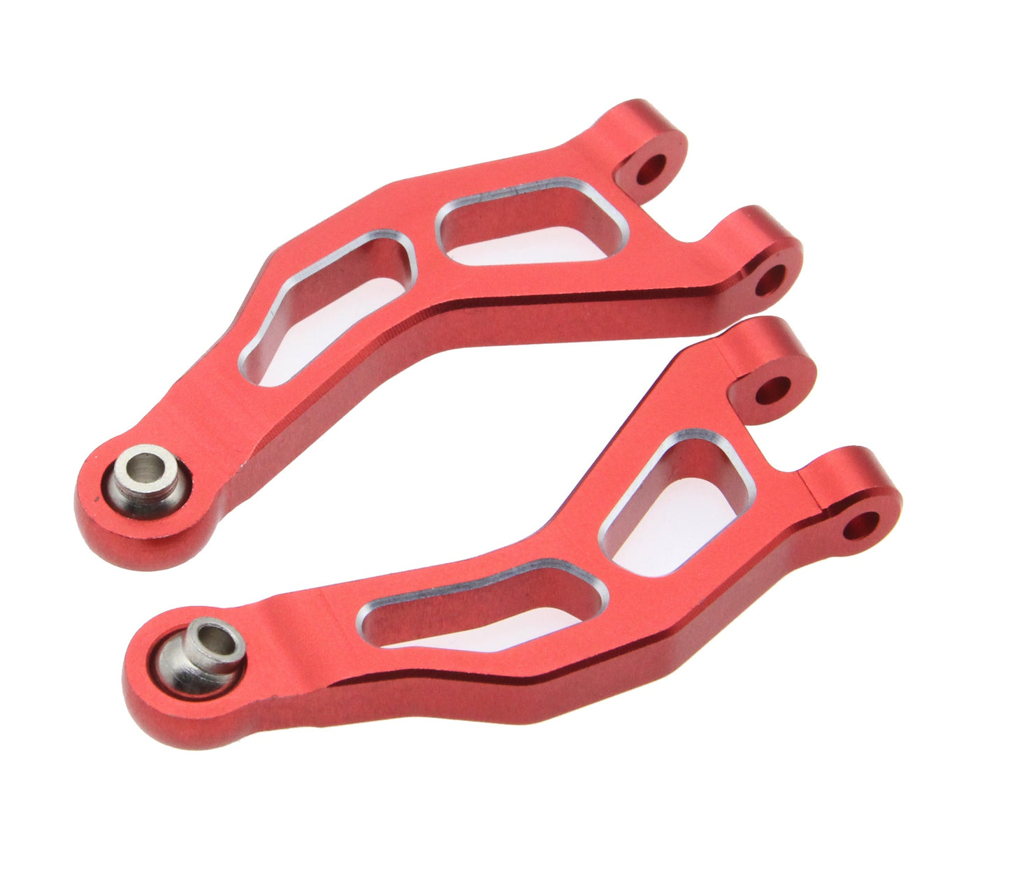 Powerhobby Aluminum Front Upper Arms Red Arrma Mojave Grom / Losi Nascar