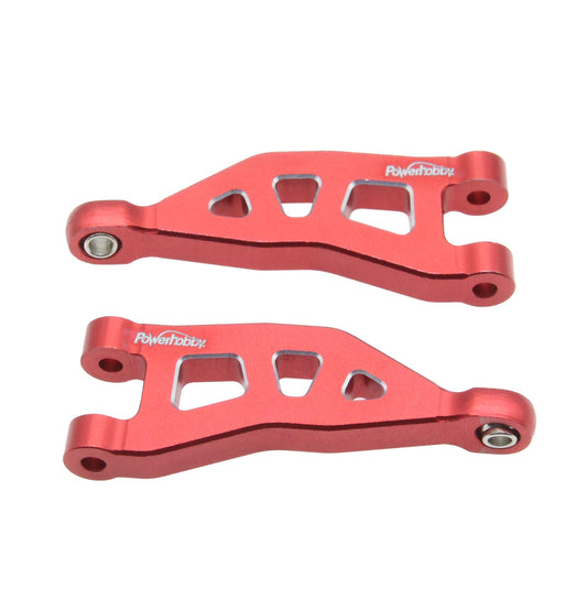 Powerhobby Aluminum Rear Upper Arms Red Arrma Mojave Grom / Losi Nascar