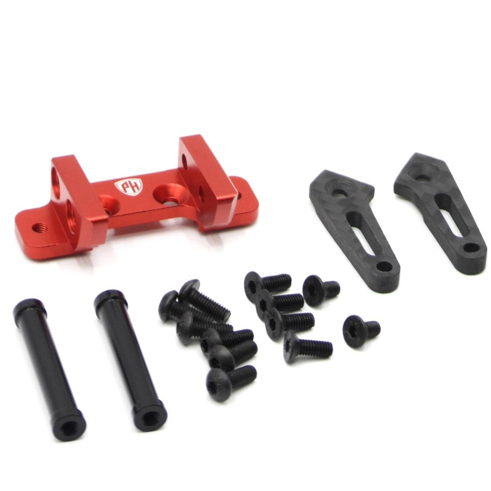 Powerhobby Aluminum Adjustable Front Connect Mount Red MST RMX 2.5