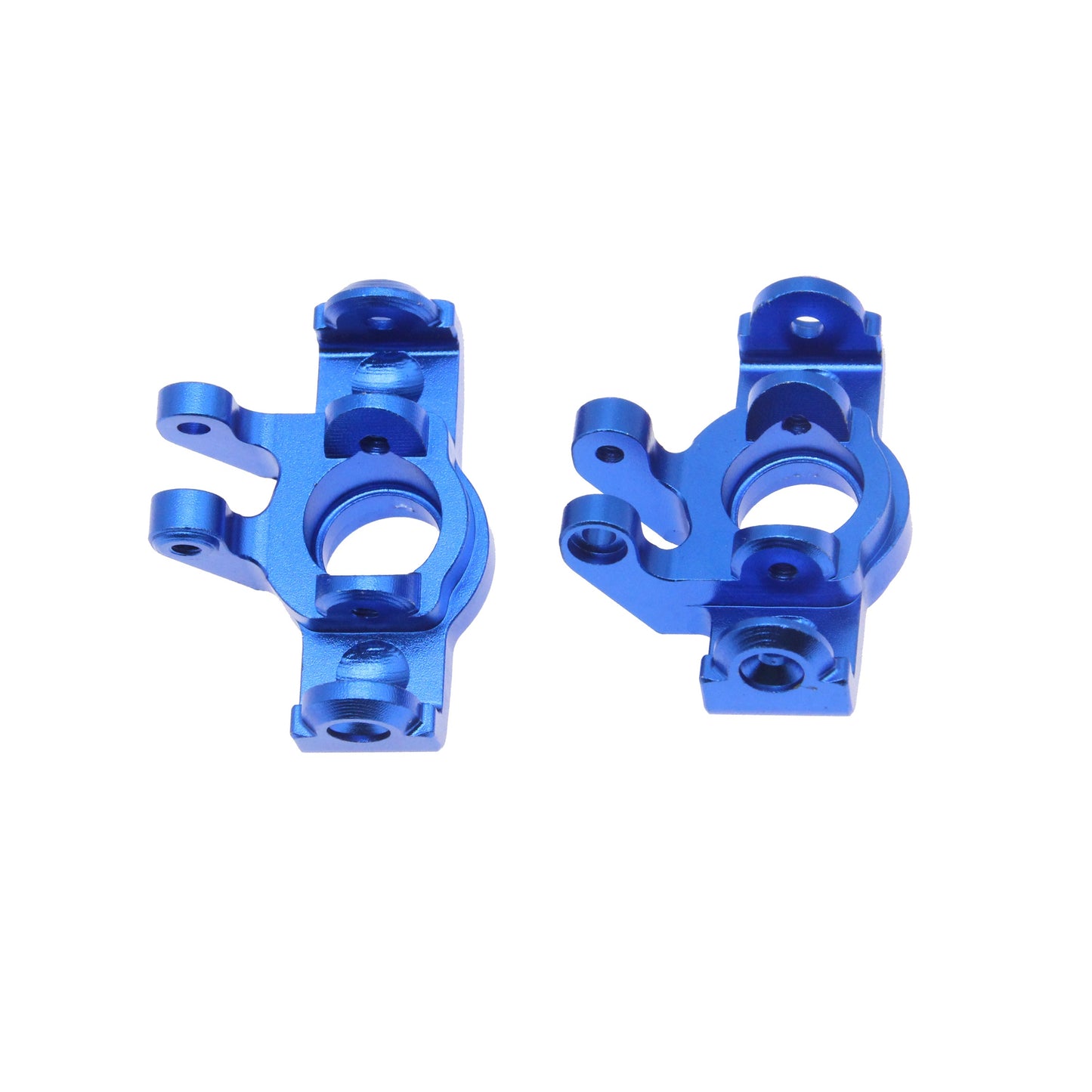 Powerhobby Aluminum Steering Knuckles Blue Arrma Mojave Grom / Losi Nascar