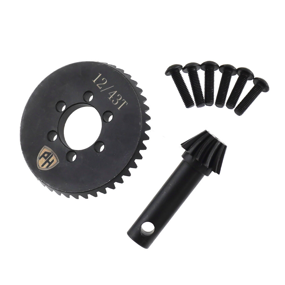 Powerhobby Ring & Pinion Gear Set 43T / 12T Axial SCX6