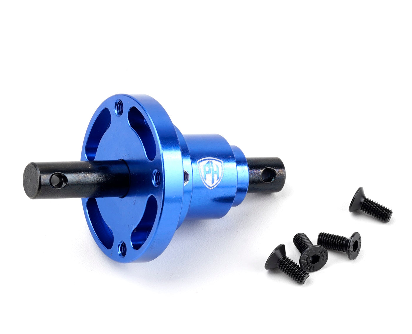 Powerhobby Aluminum Differential Locker Spool Blue FOR Traxxas MAXX