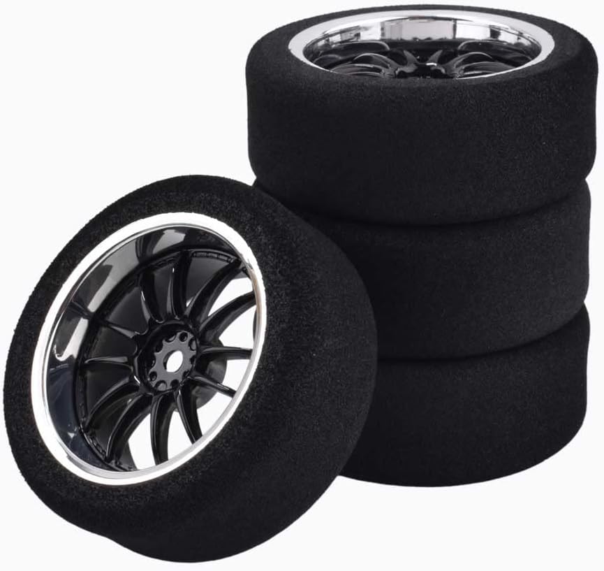 Powerhobby On-Road Foam Tires (4) 1/10 Car 12mm